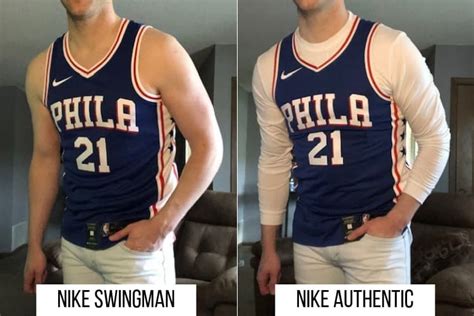 swingman vs authentic